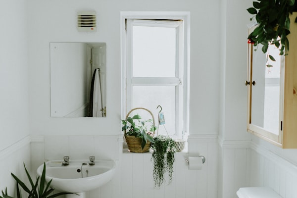 Marble bathroom
